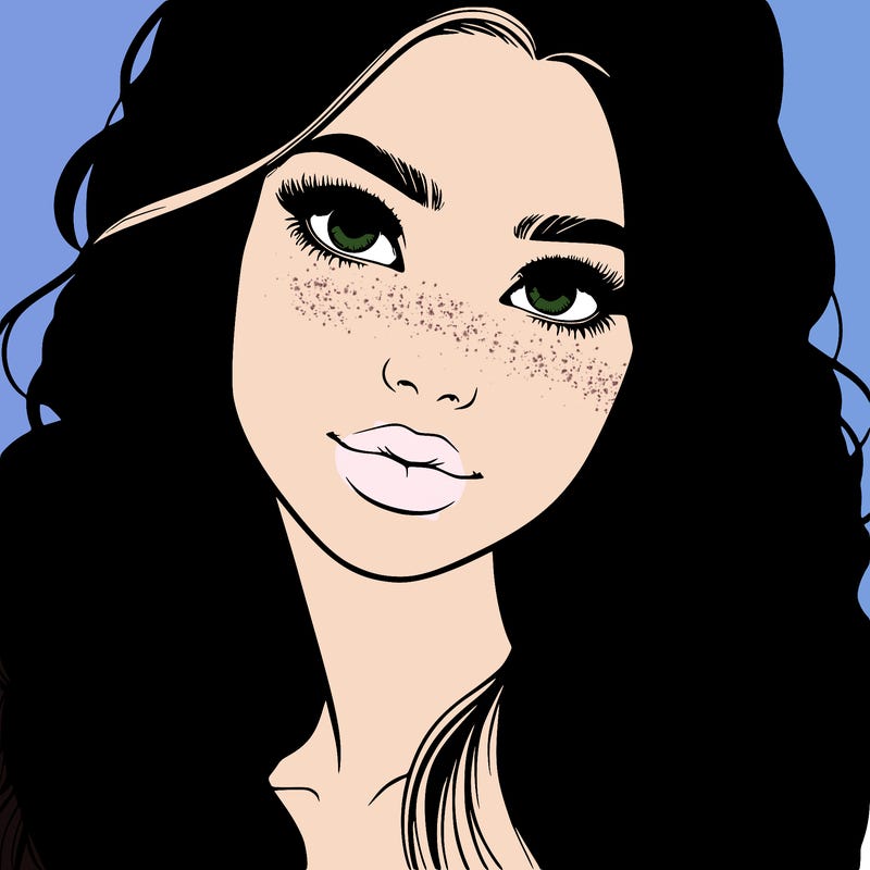 beautiful realistic girl