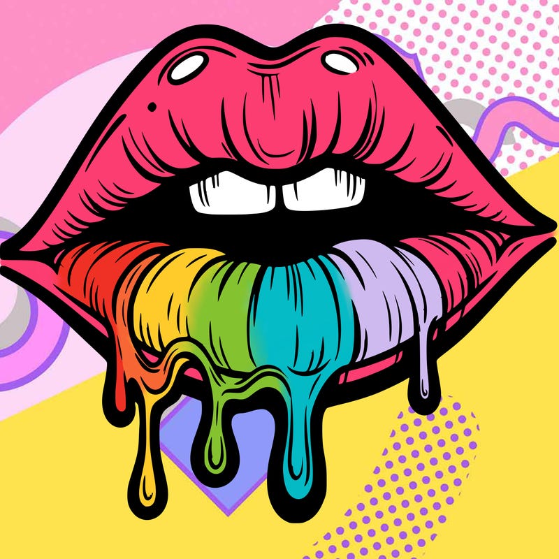 lips that look realistic and drip