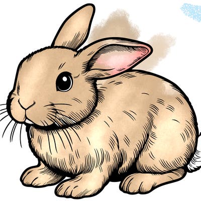 realistic bunny