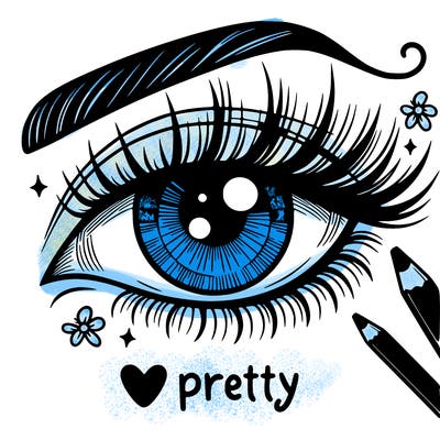 pretty eye