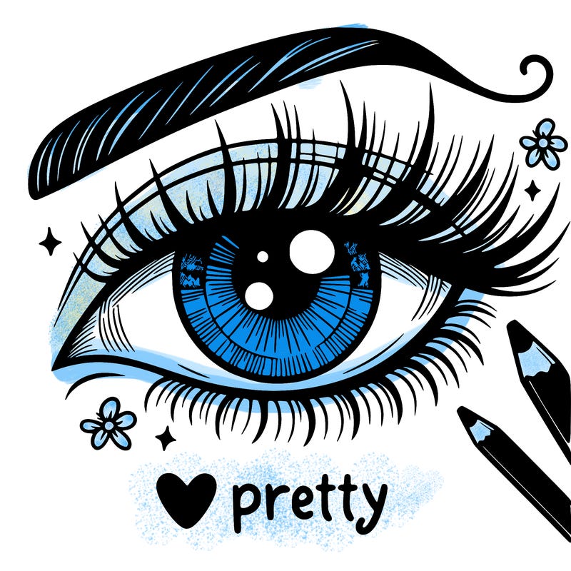 pretty eye