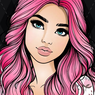 beautiful realistic girl