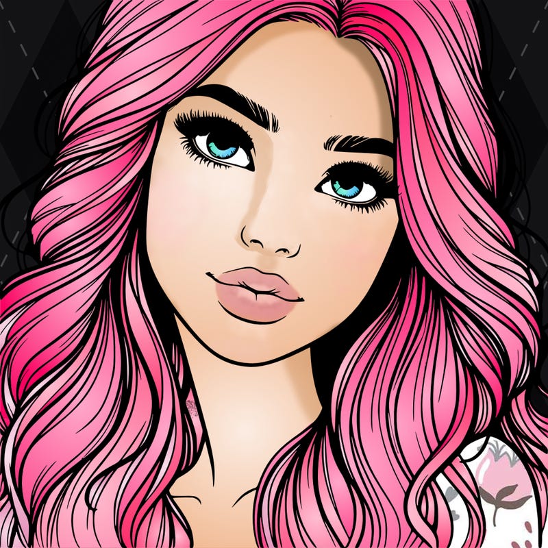 beautiful realistic girl