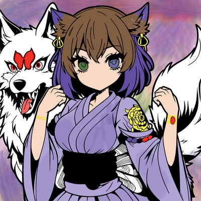 anime werewolf girl