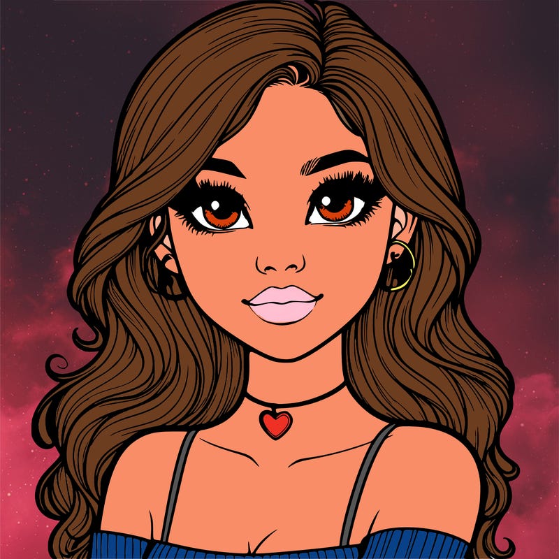 realistic pretty girl