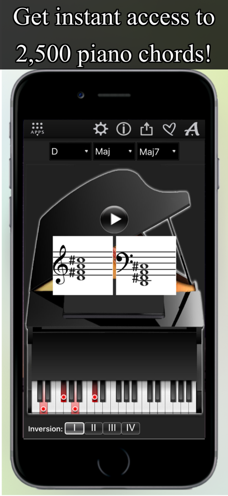 Piano Chords Compass - Music App | MWM