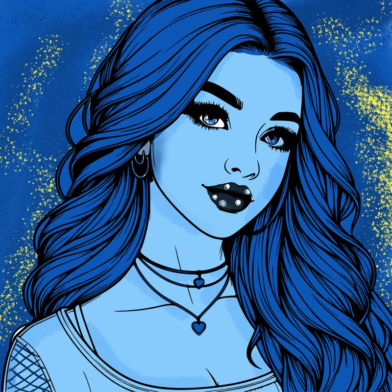 detailed realistic girl