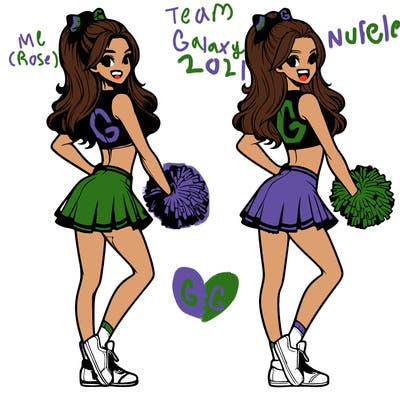 realistic cheerleader
