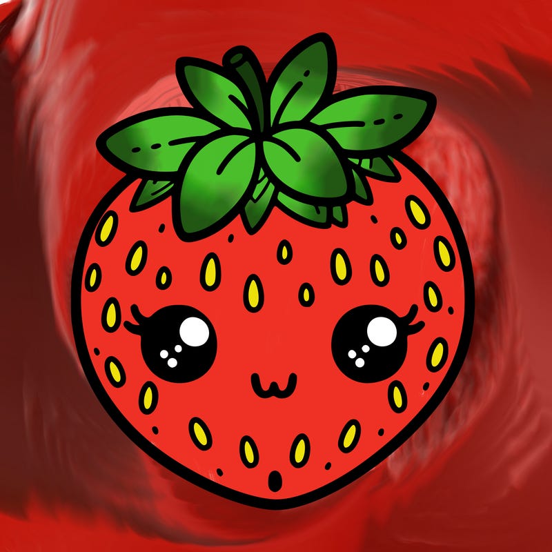 cute strawberry