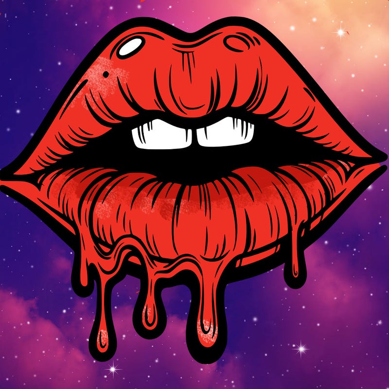 lips that look realistic and drip