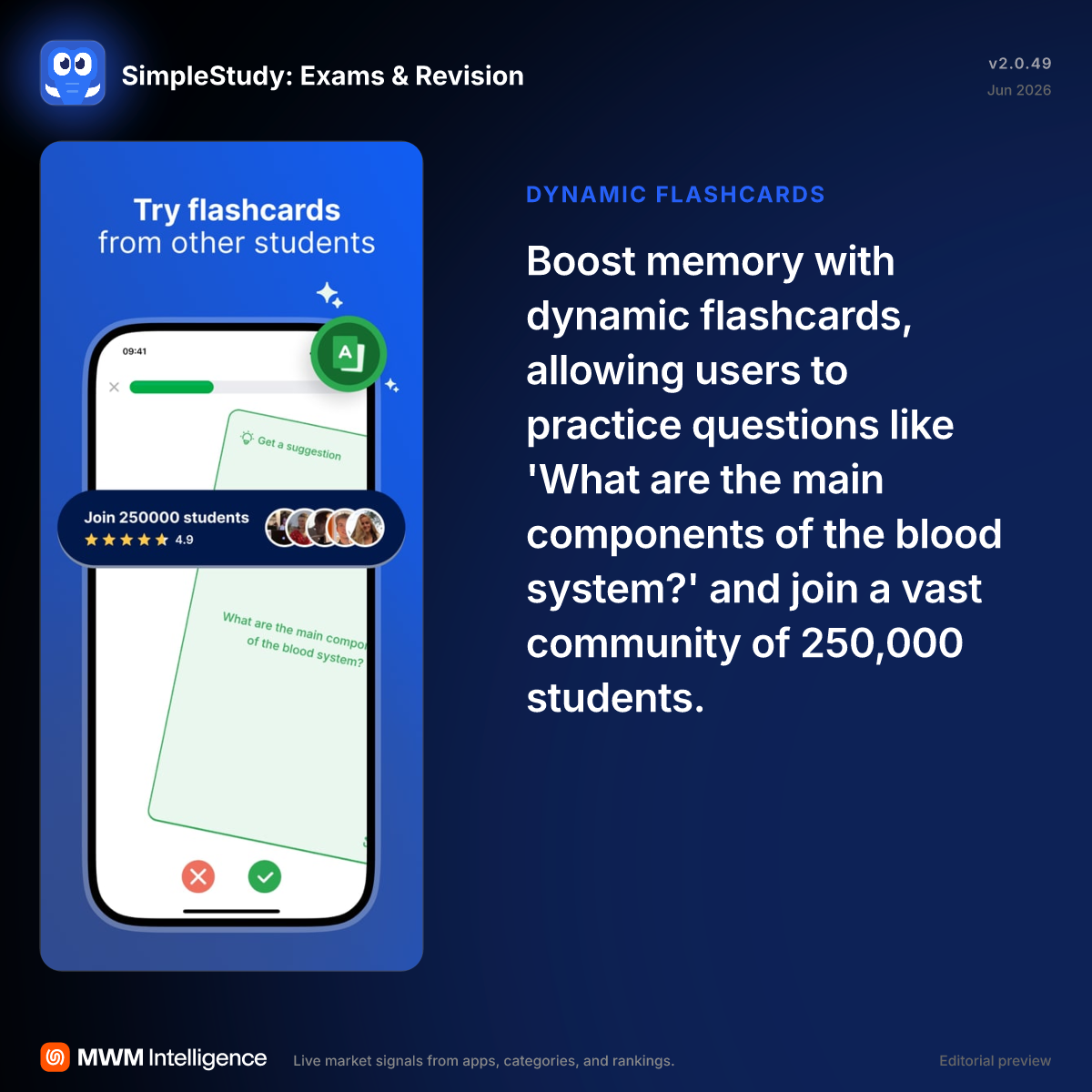 SimpleStudy: Exams & Revision - Education App | MWM