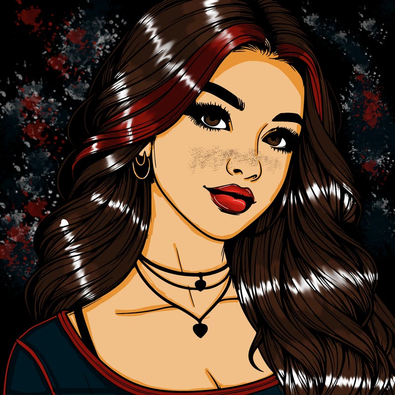 detailed realistic girl