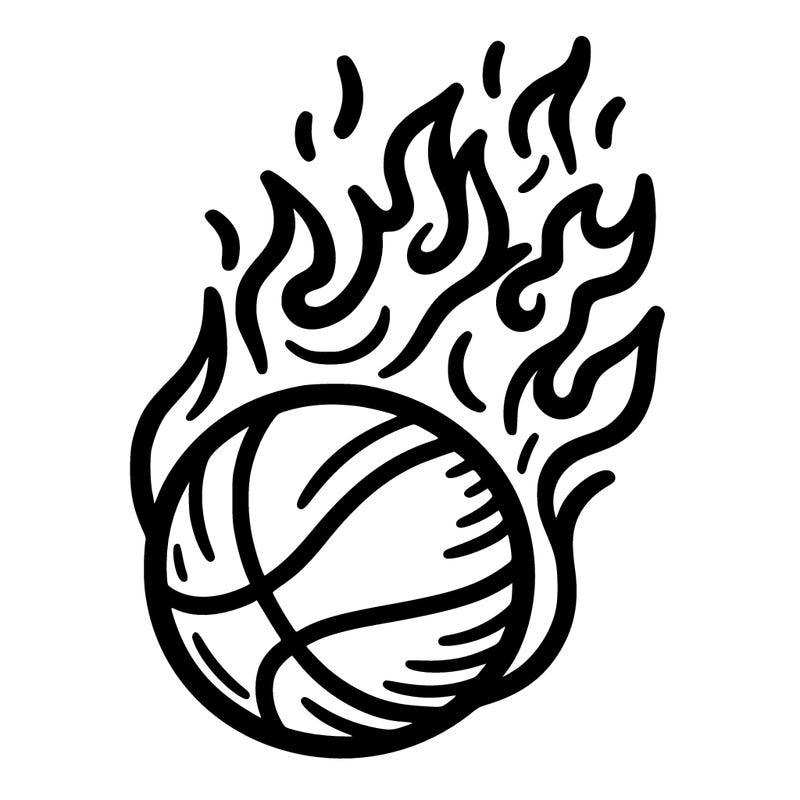 fire basketball