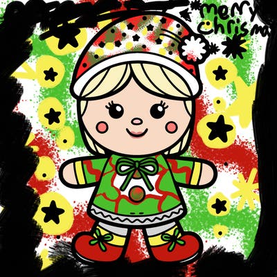 chrismas doll