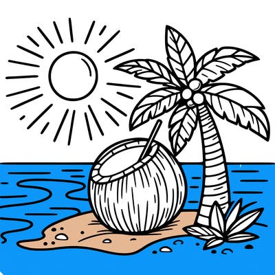 summer  coconut