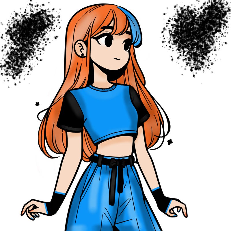 girl in a cute crop top