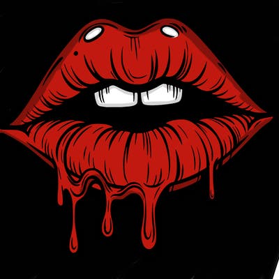 lips that look realistic and drip