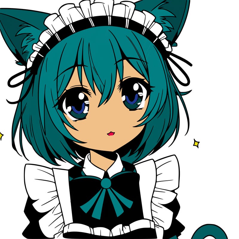 anime cat maid