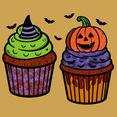 cupcake haloween
