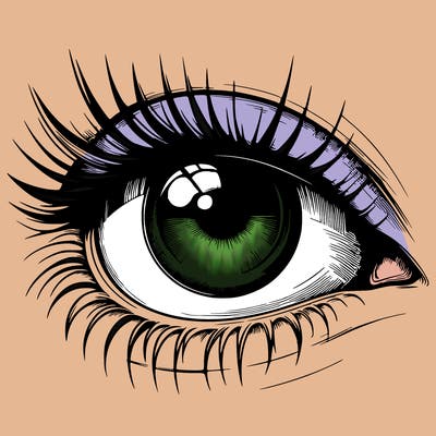 realistic eye