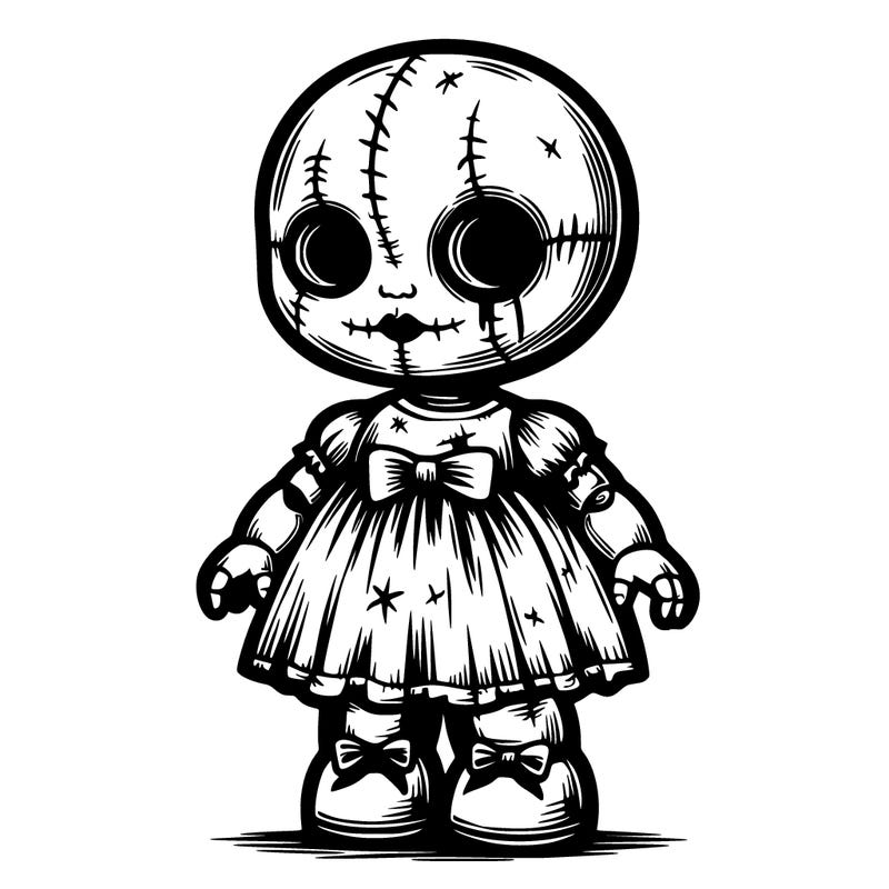 creepy doll