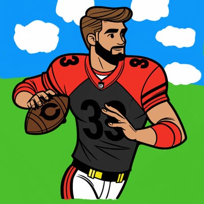 man playing for the chicago bears