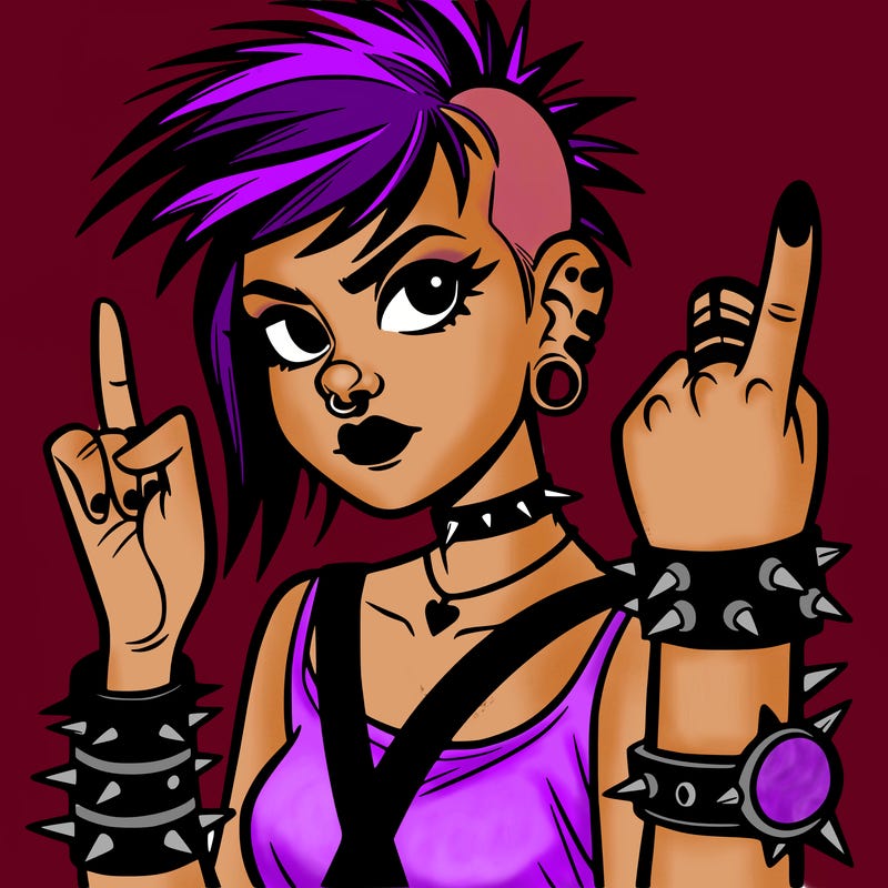 punk rock girl
