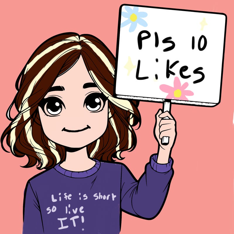 realistic girl holding up a sign