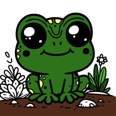 cute frog