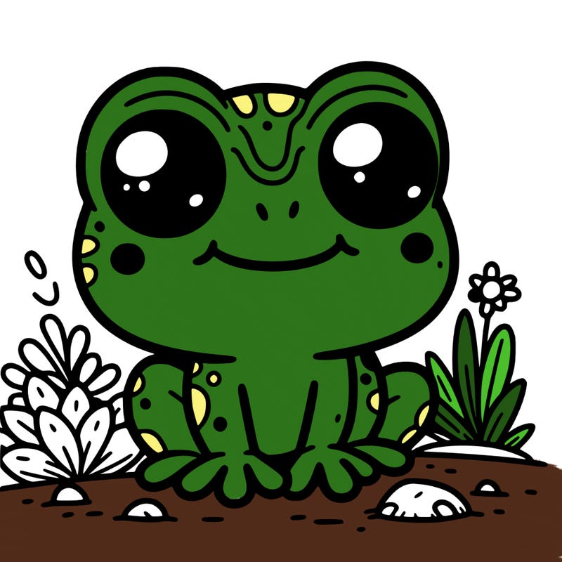 cute frog
