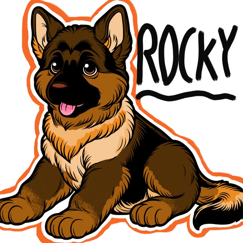 german shepherd puppy