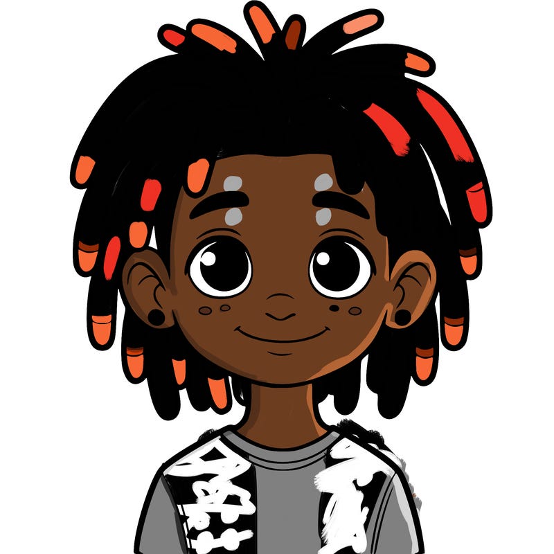 boy with dreads