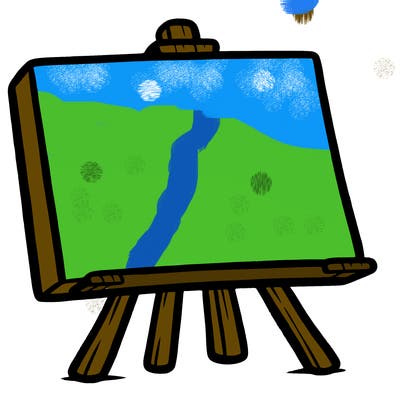 blank canvas