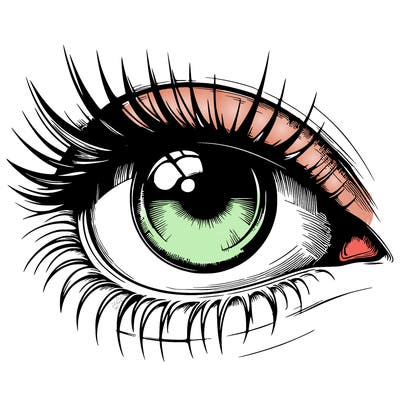 realistic eye