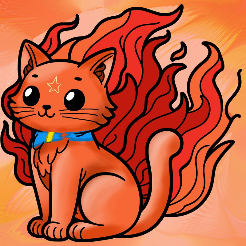 fire cat