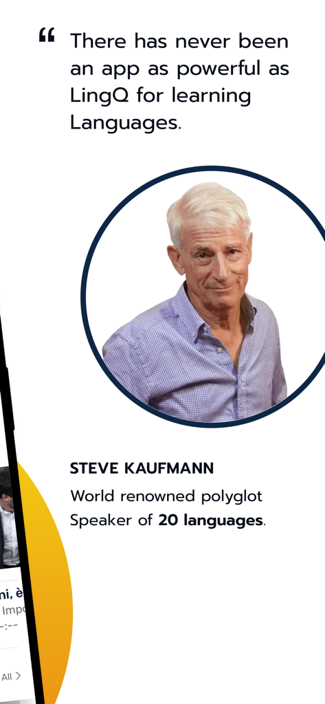 Learn Japanese with LingQ - Steve Kaufmann world renowned polyglot and speaker of 20 languages endorsing LingQ for language learning