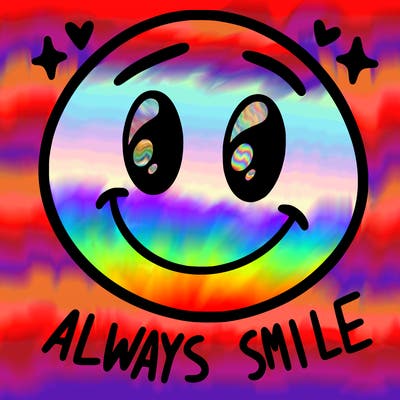 always smile