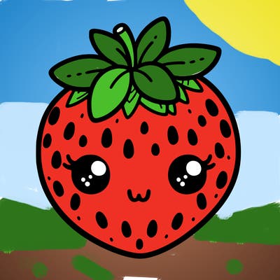 cute strawberry