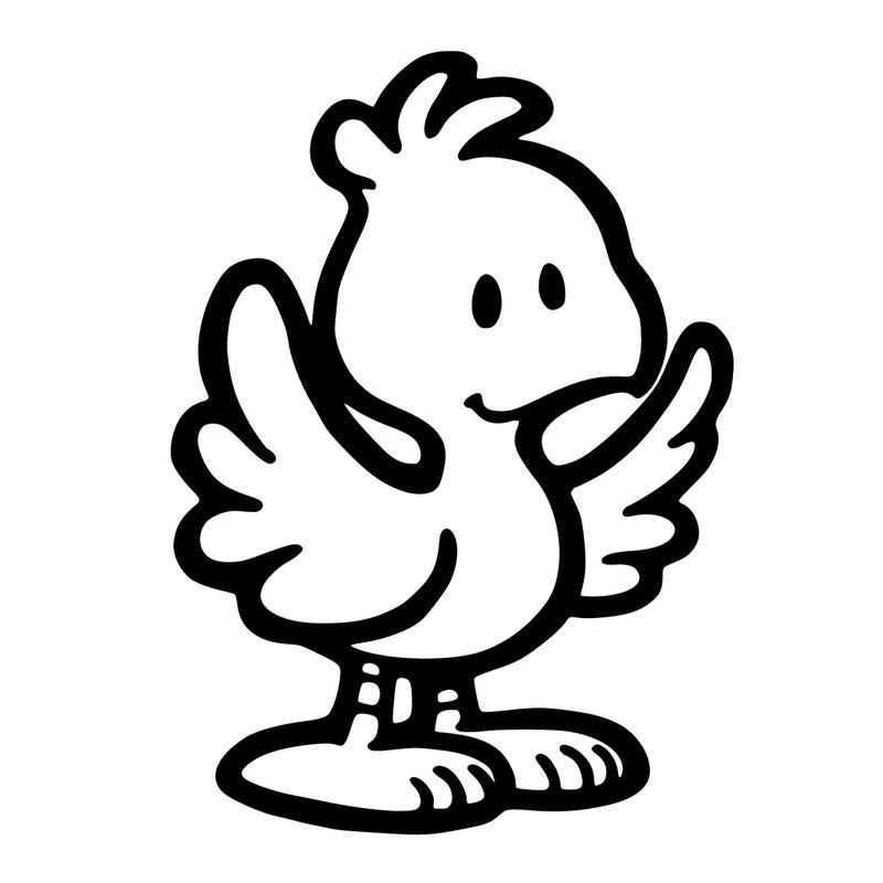 simple woodstock bird