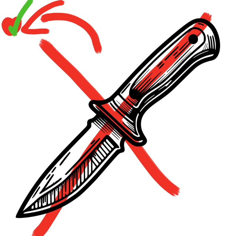 knife