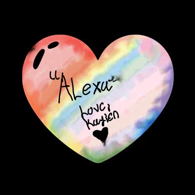 a blank heart