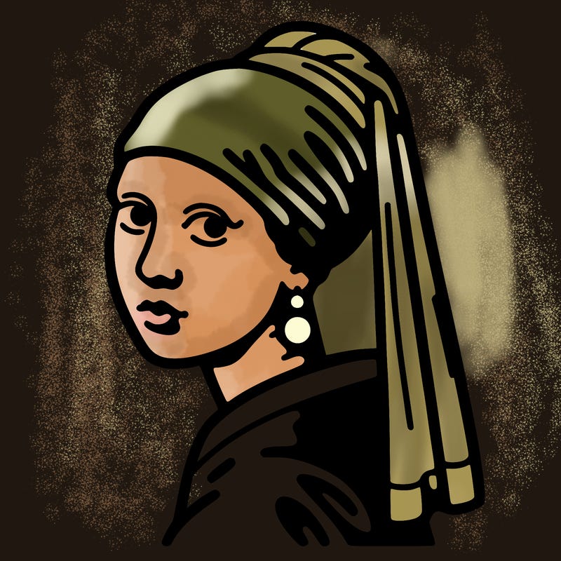 girl with the pearl earring painting