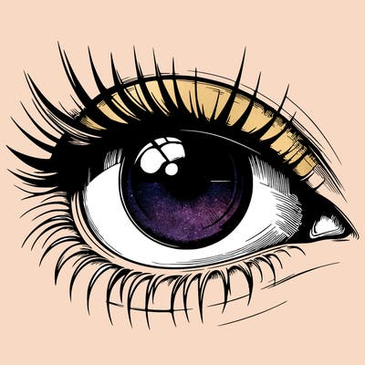 realistic eye
