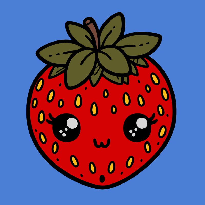 cute strawberry