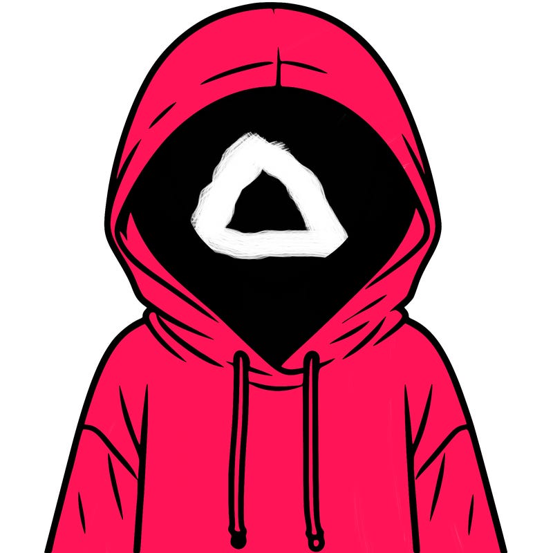 faceless girl in hoodie