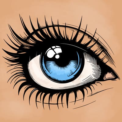 realistic eye