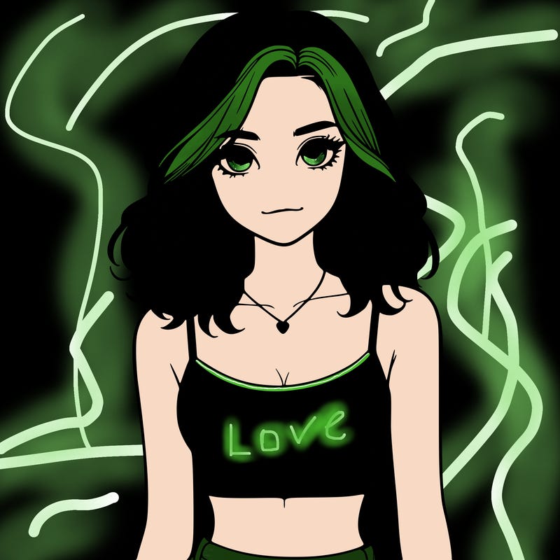 realistic girl with crop top