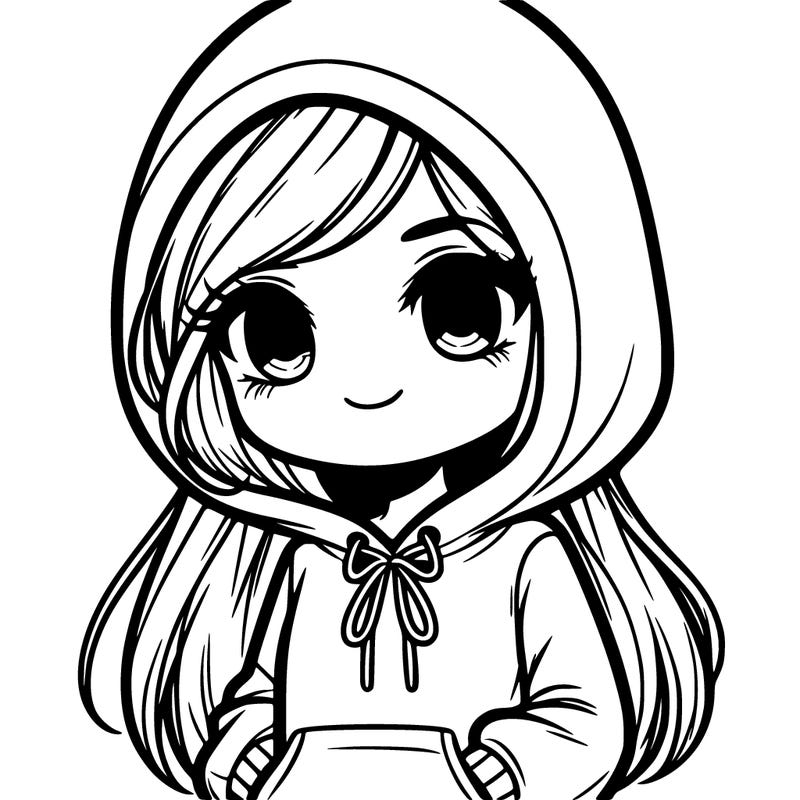 hoodie girl