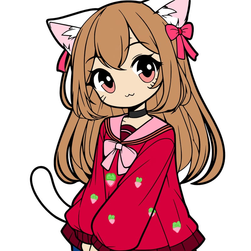 cat anime girl