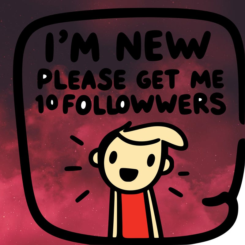 i’m new pls get me to 10 followers